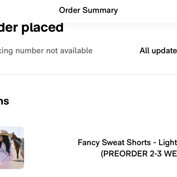 Fancy Sweat Shorts- Light Pink - Picture 2 of 2